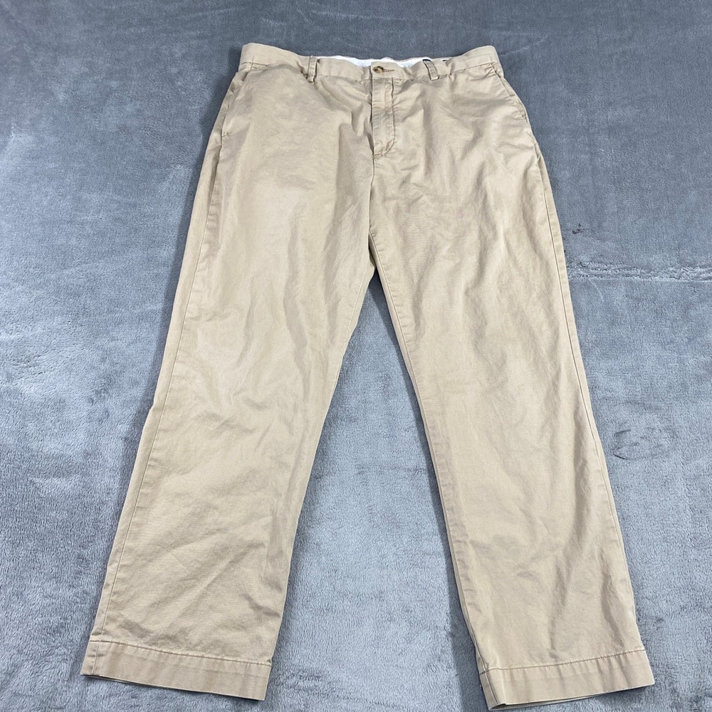 Polo Ralph Lauren Chino Pants Mens 36x30 Tan Stretch Classic Fit Twill‎ Khakis